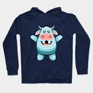 Cute Fun Moo Hoodie